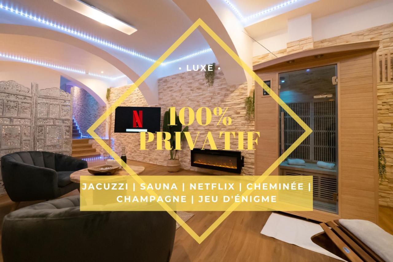 Le Spa De La Cathedrale - Jacuzzi - Sauna - Champagne - Netflix - Wifi Τρουά Εξωτερικό φωτογραφία